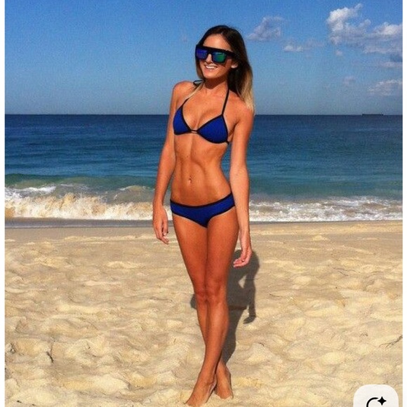 TRIANGL Chloe Bikini in Malibu Blue - Picture 3 of 13